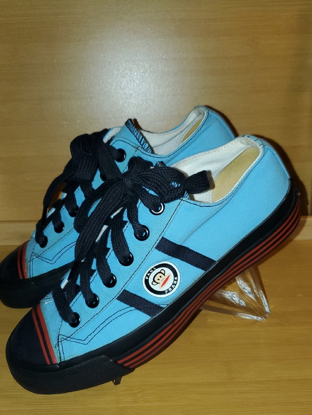 Paul Frank Pro-Keds Limited Edition Light Blue Canvas Low-Top Sneakers